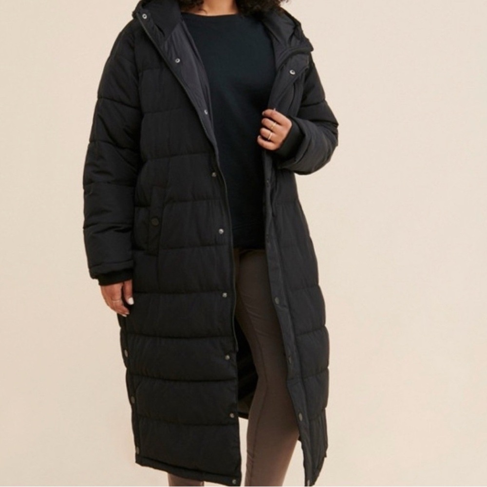 NEW! Free People by Universal Standard Everest Long Hood Puffer Coat RETAIL $285